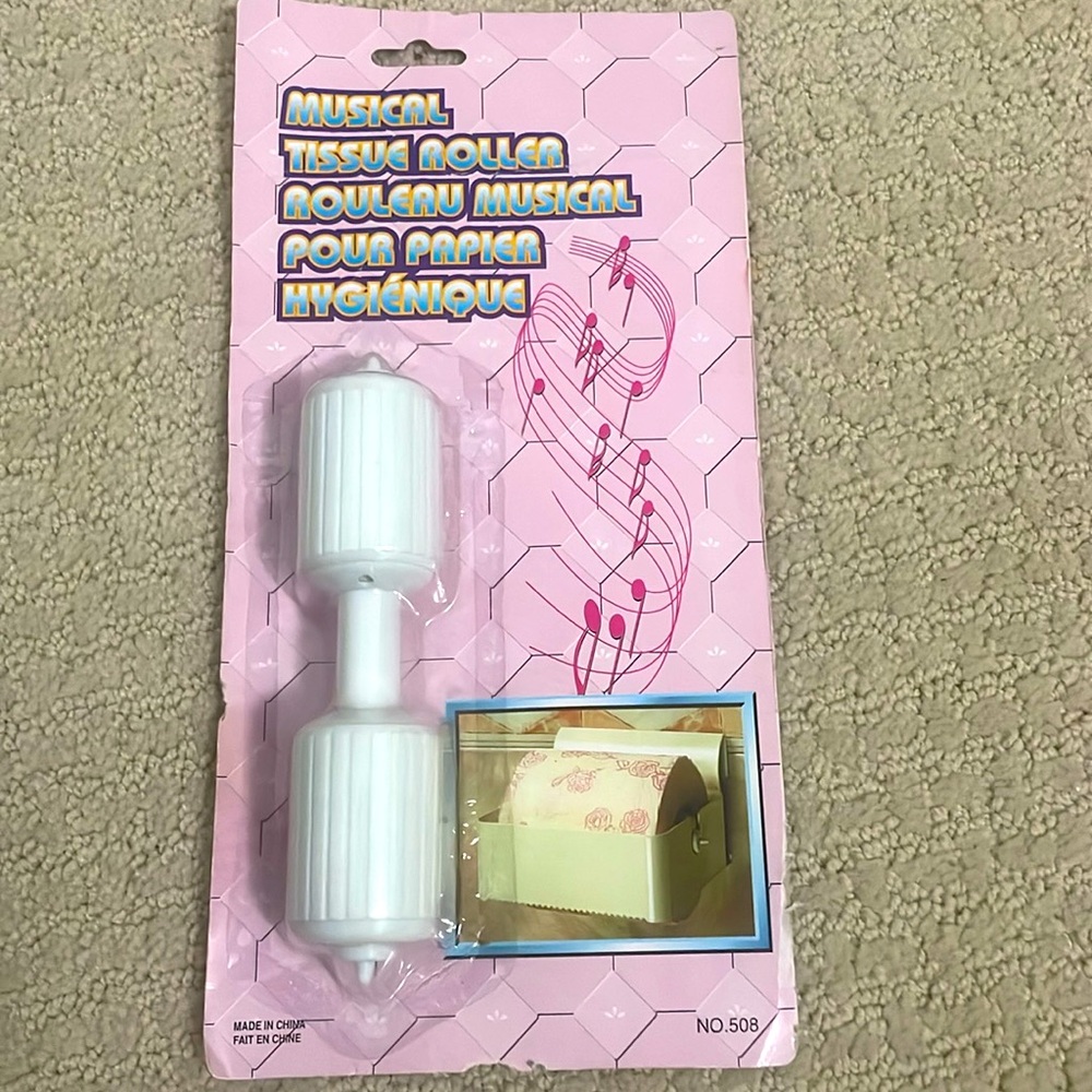 Regal Greetings Musical Toilet Paper Holder Roller Novelty Bathroom Gift NWT - Picture 7 of 7